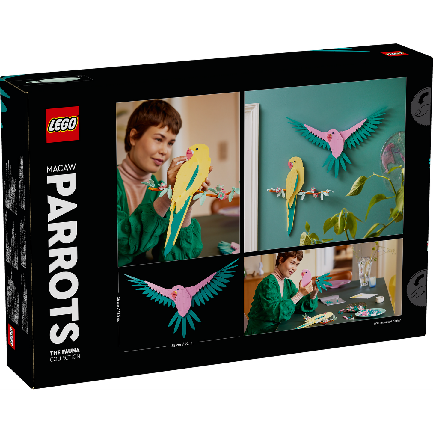 31211 The Fauna Collection – Macaw Parrots