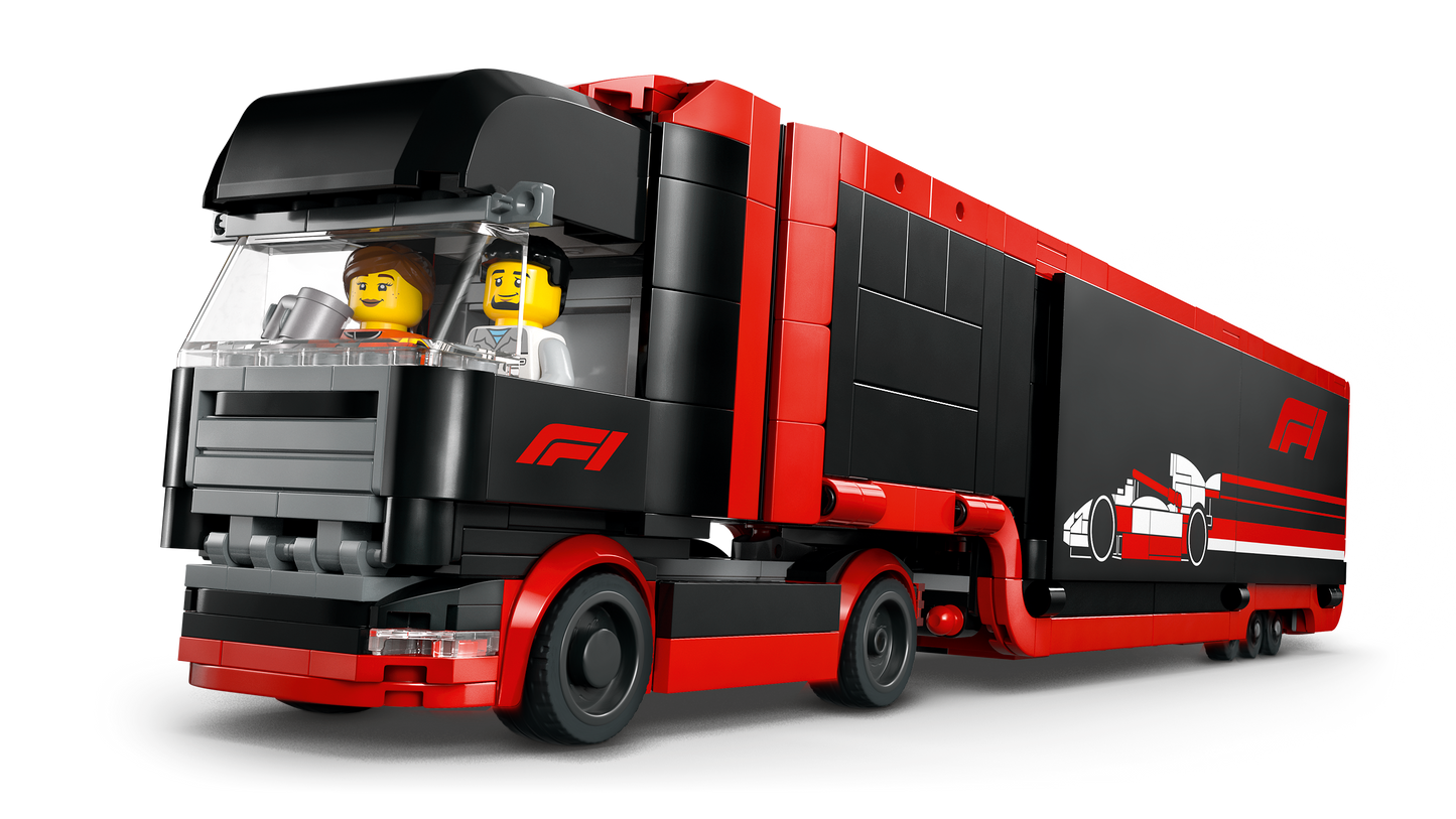 LEGO® City 60445 F1® Transporter mit RB20 & AMR24 F1® Rennautos
