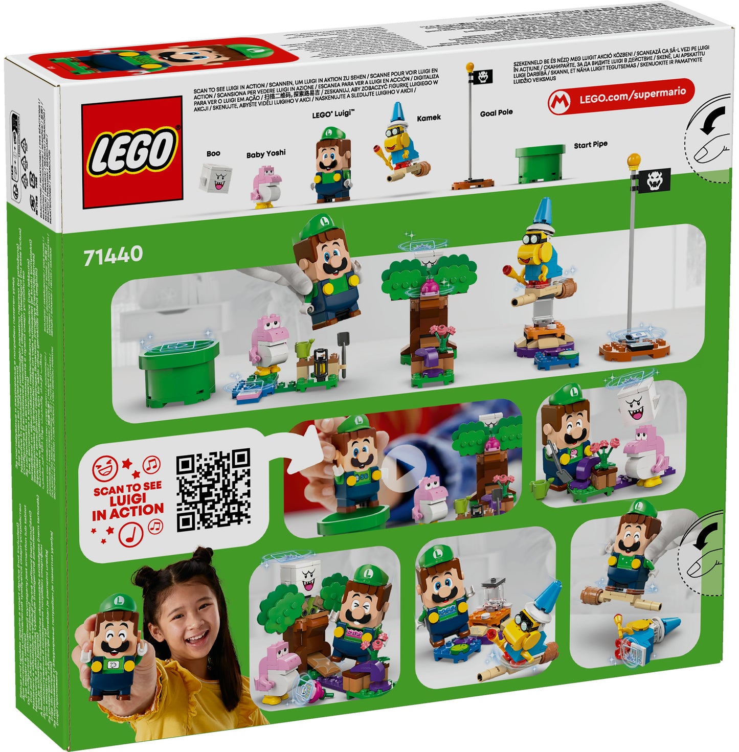 71440 Abenteuer mit interaktivem LEGO® Luigi™