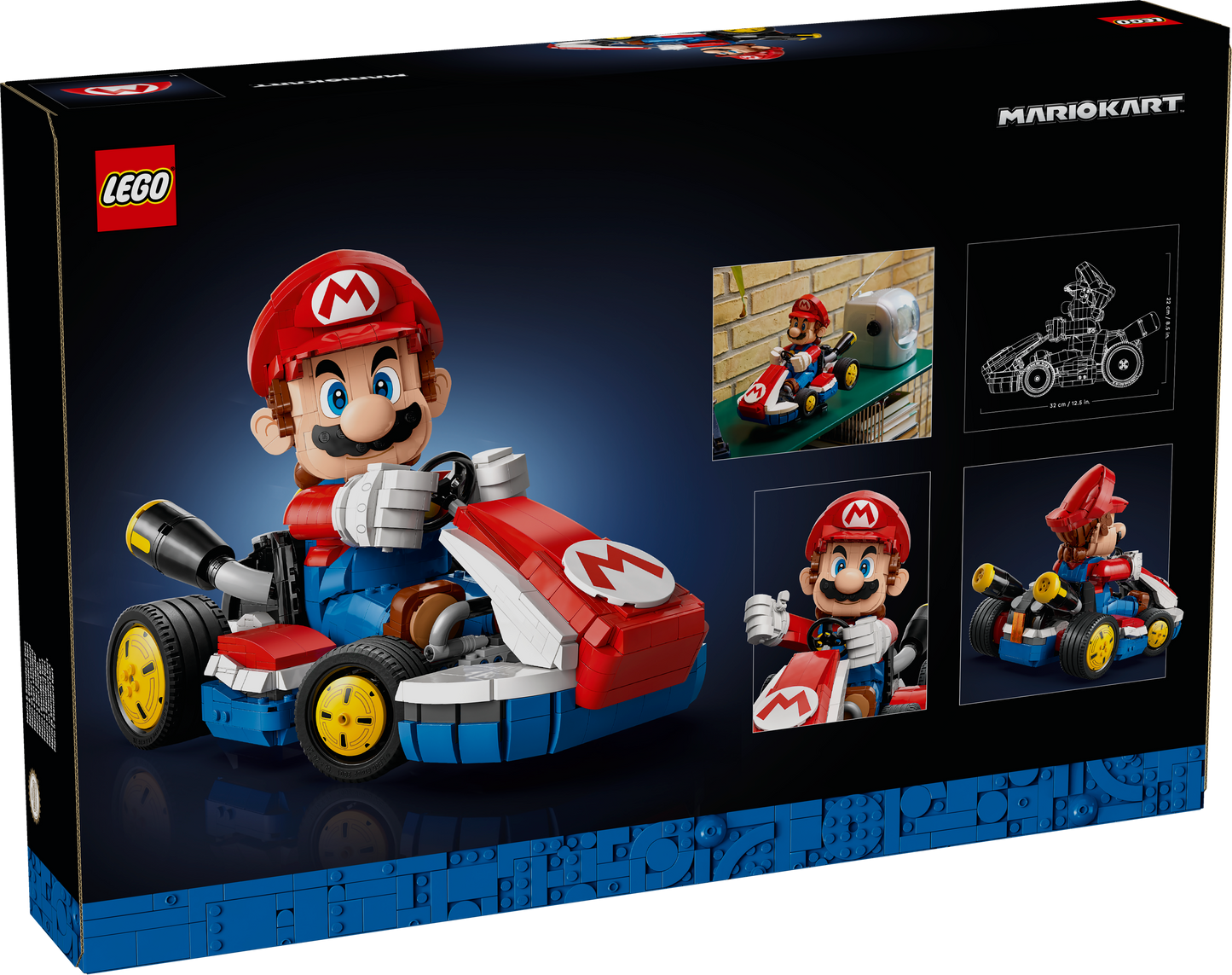 72037 Mario Kart - Mario en Standaard Kart