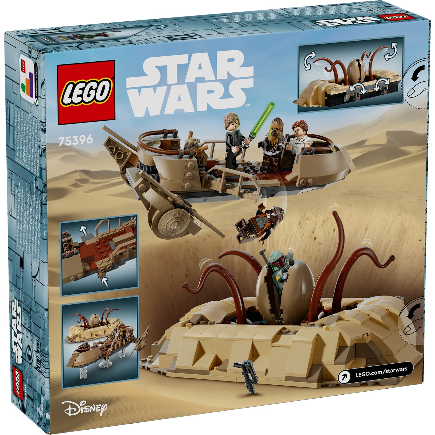 75396 Woestijnskiff & Sarlacc-put