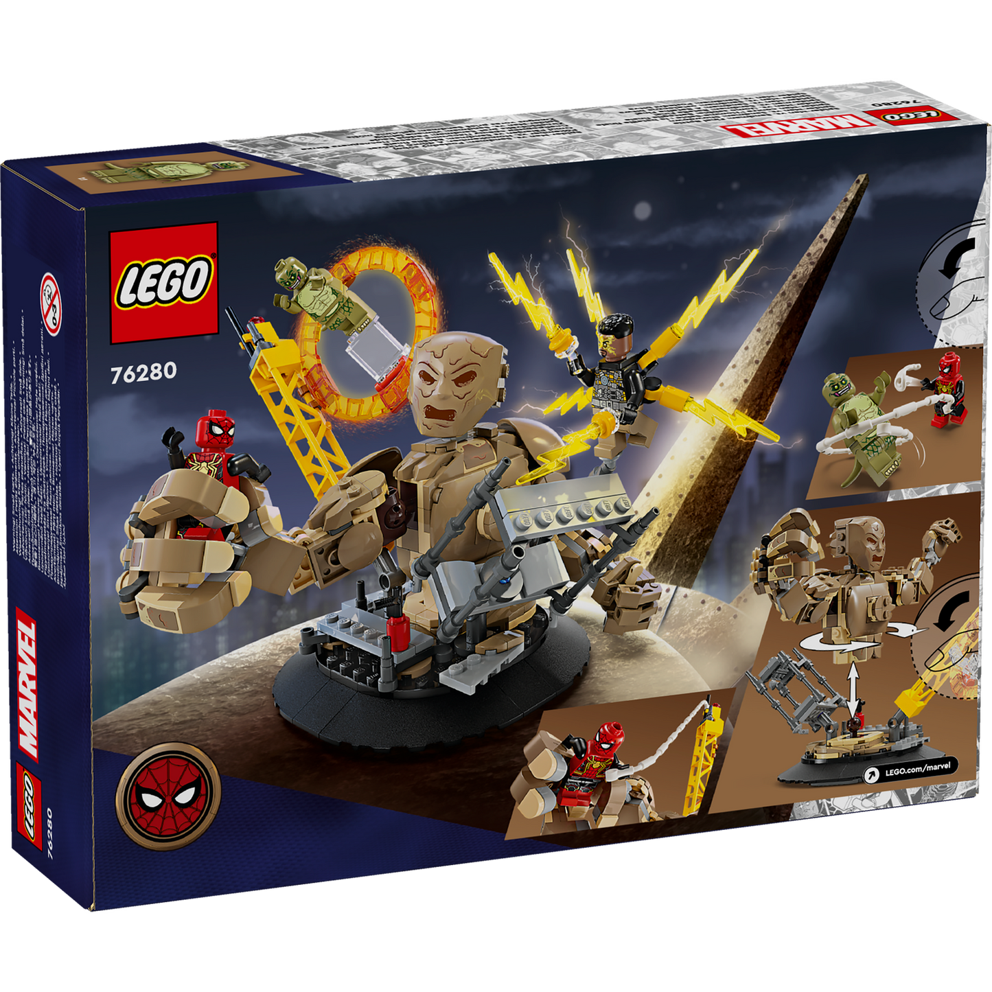 76280 Spider-Man vs. Sandman: Final Battle