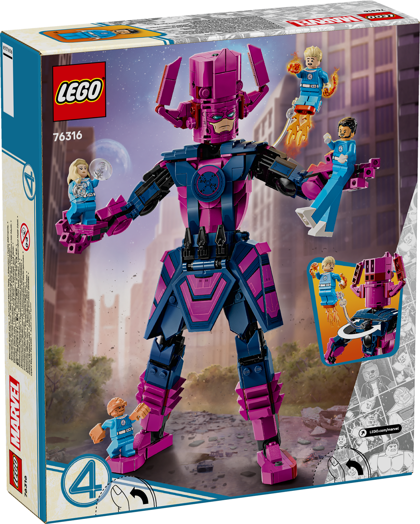 76316 Fantastic Four Vs. Galactus Construction Figure