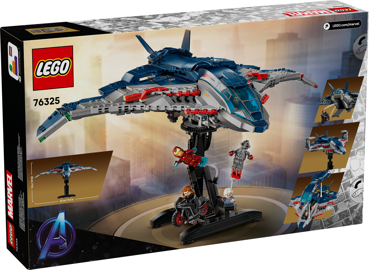 76325 Avengers: Age of Ultron Quinjet