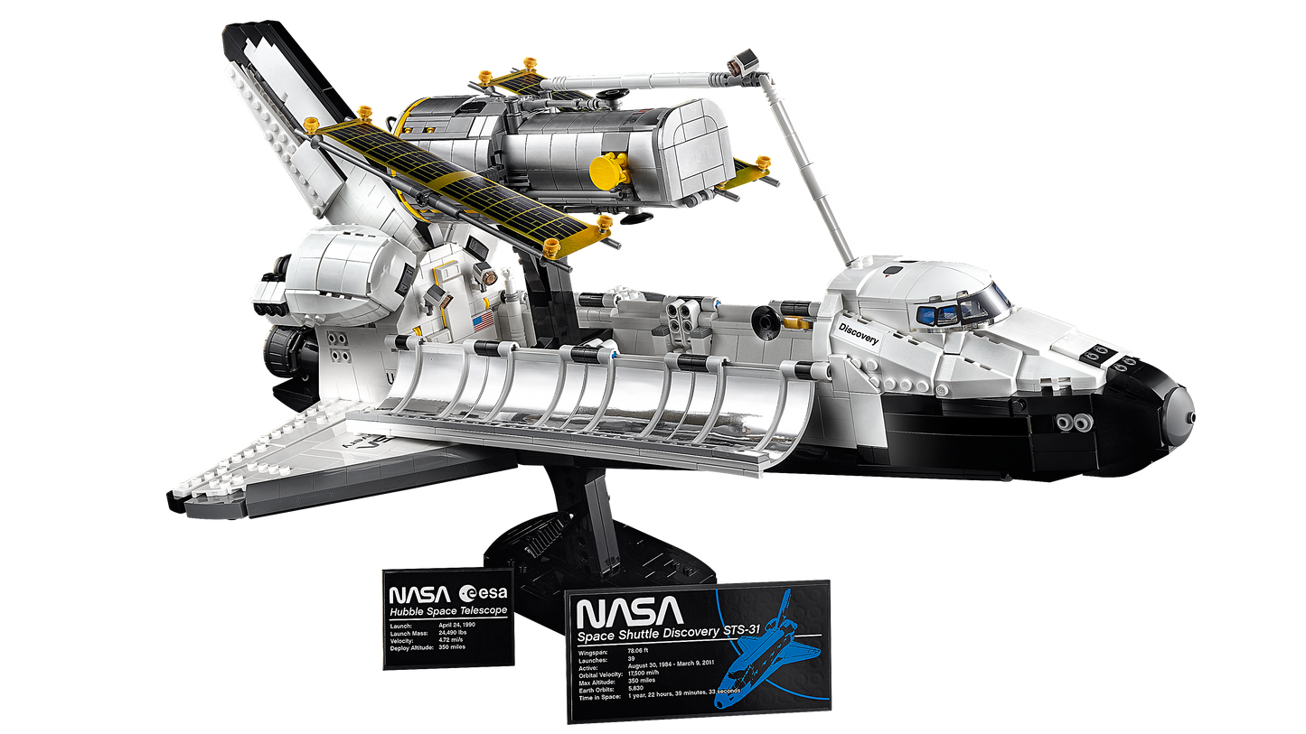 LEGO® Icons (Creator Expert) 10283 NASA-Spaceshuttle „Discovery“