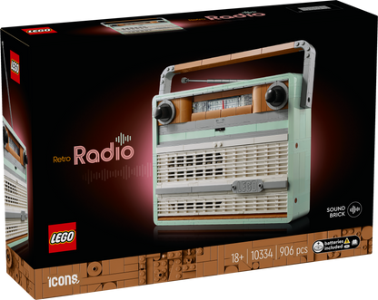 LEGO® Icons 10334 Retro-Kofferradio
