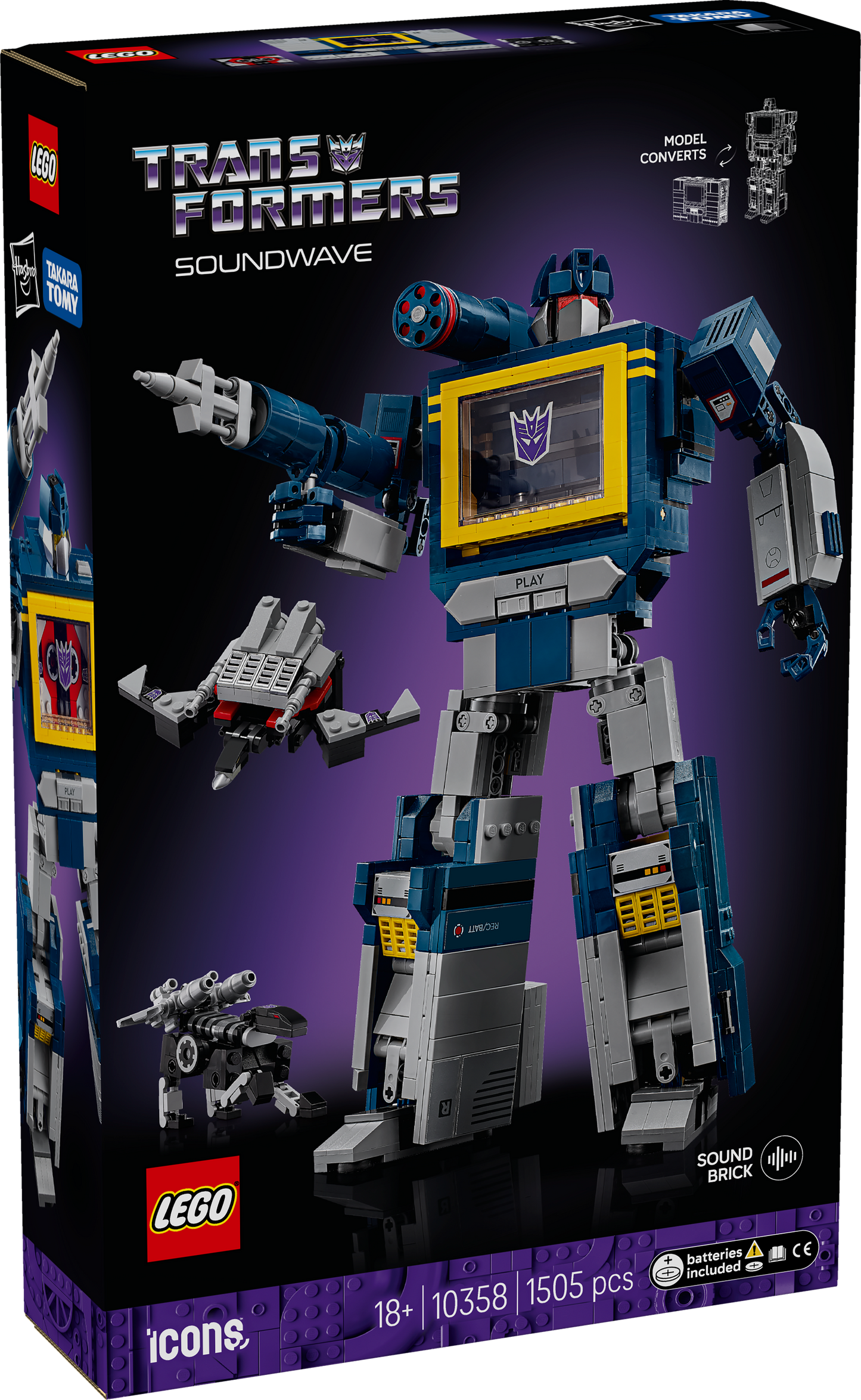 10358 Transformers: Soundwave