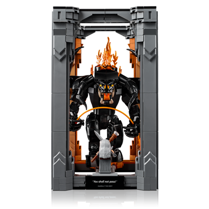 LEGO® Icons 10367 Der Herr der Ringe: Balrog™ Bücherstütze