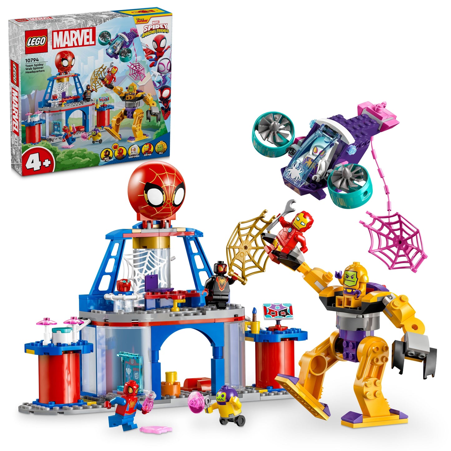 10794 Team Spidey Web Spinner Headquarters