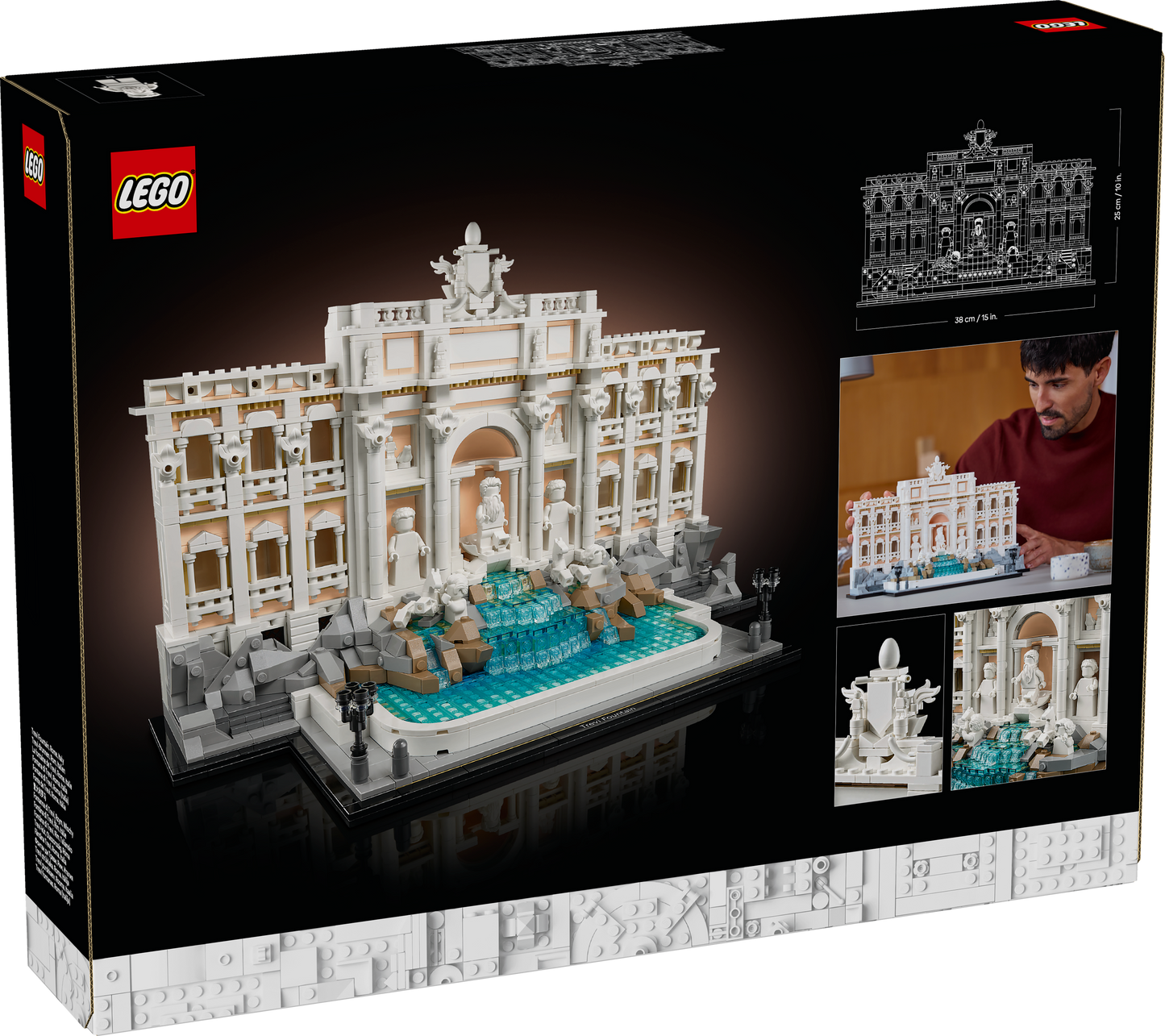 LEGO® Architecture 21062 Trevi-Brunnen