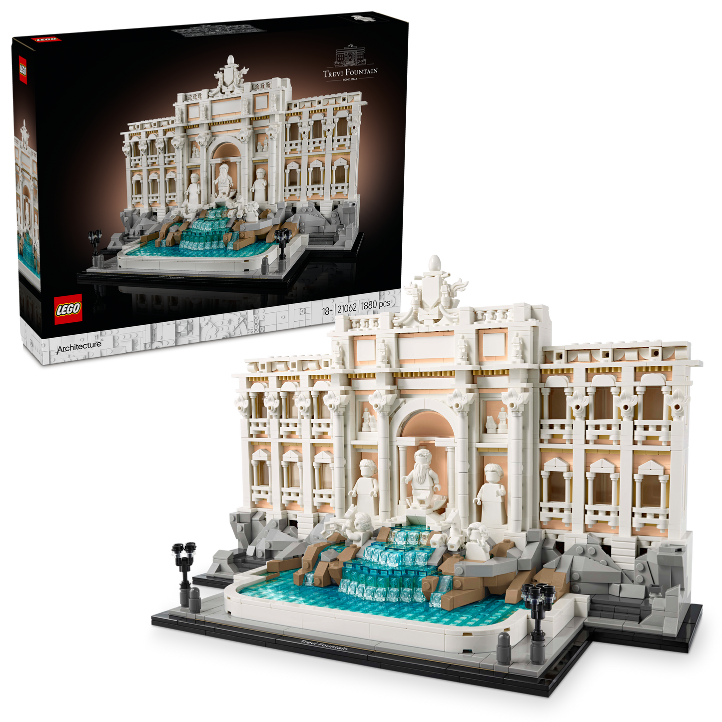 LEGO® Architecture 21062 Trevi-Brunnen