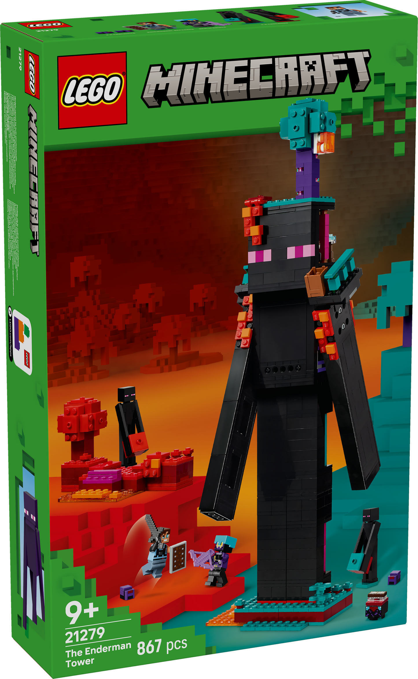 LEGO® Minecraft 21279 Der Enderman-Turm