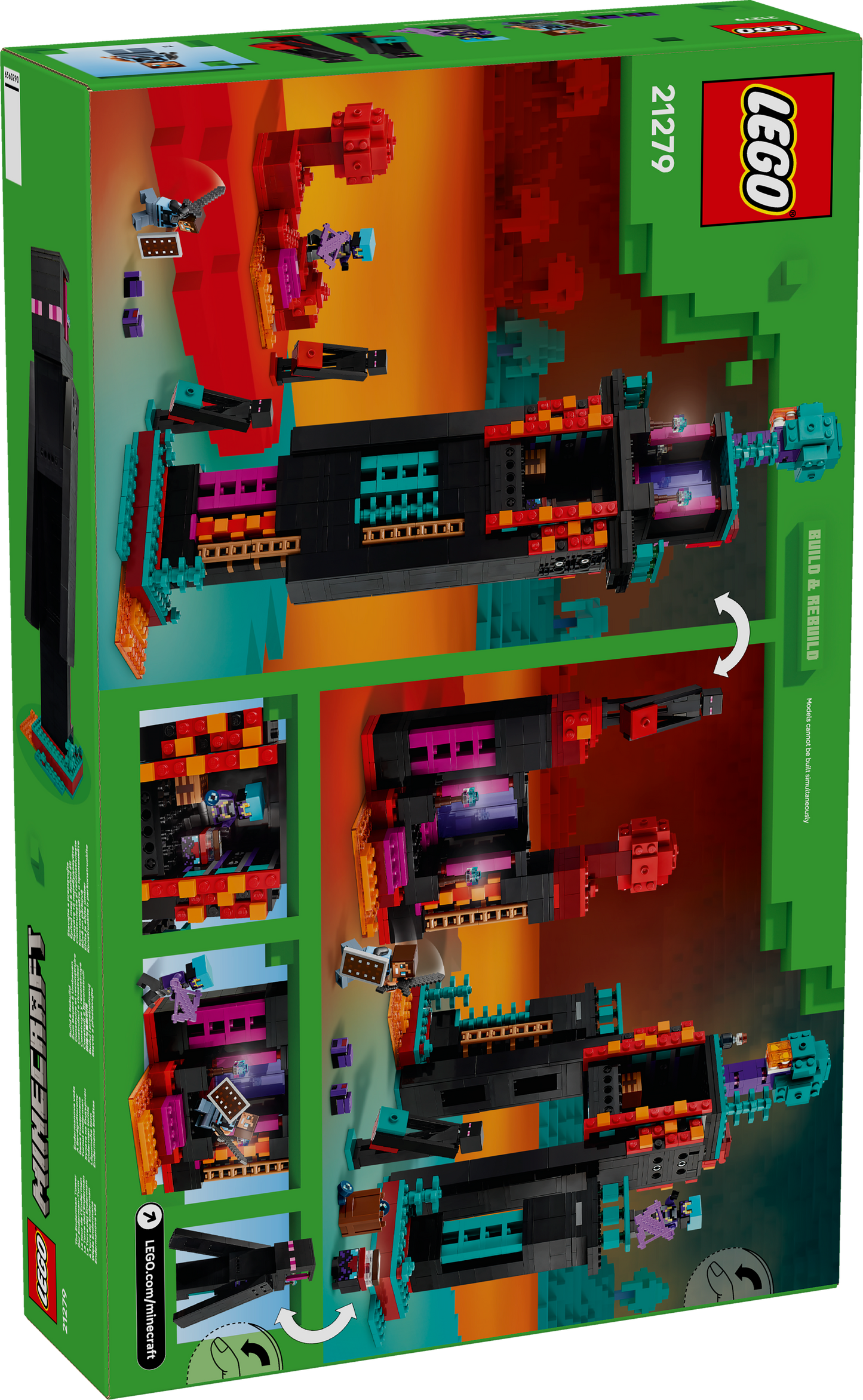 LEGO® Minecraft 21279 Der Enderman-Turm