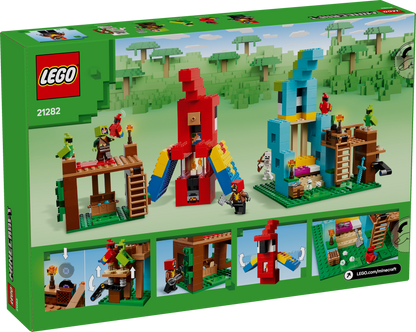 LEGO® Minecraft 21282 Die Papageienhäuser