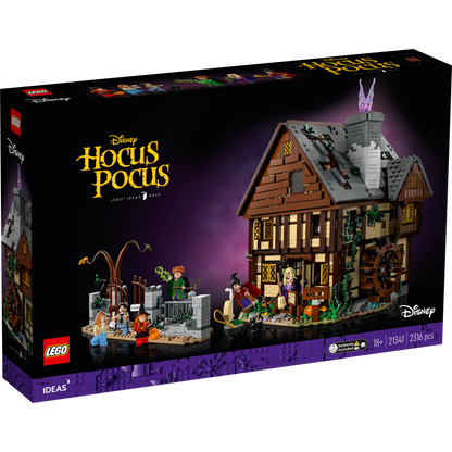 21341 LEGO® Ideas Disney Hocus Pocus: The Sanderson Sisters' Cottage