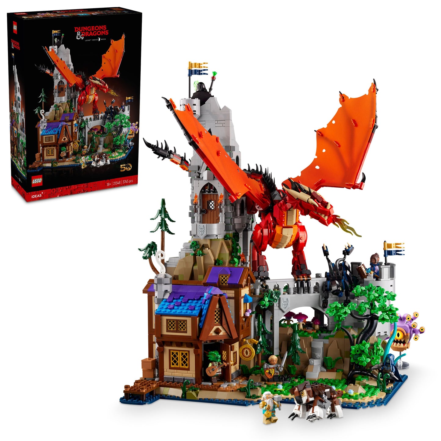 21348 Dungeons & Dragons: Red Dragon's Tale
