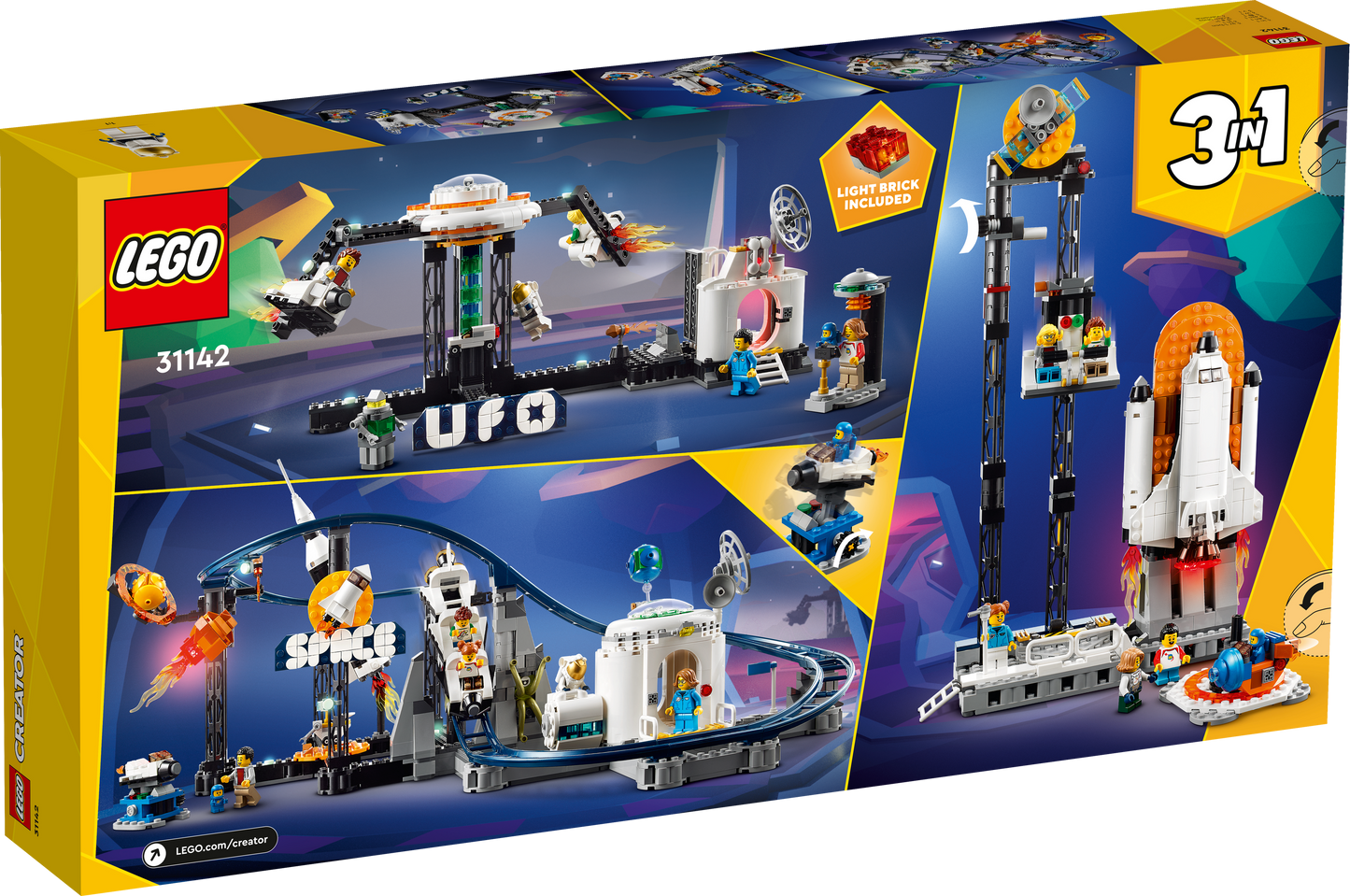 LEGO® Creator 31142 Weltraum-Achterbahn