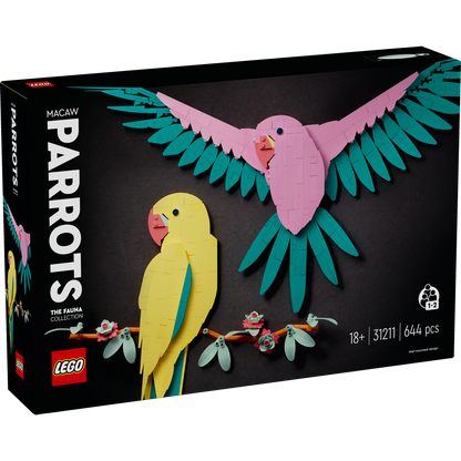 31211 The Fauna Collection – Macaw Parrots