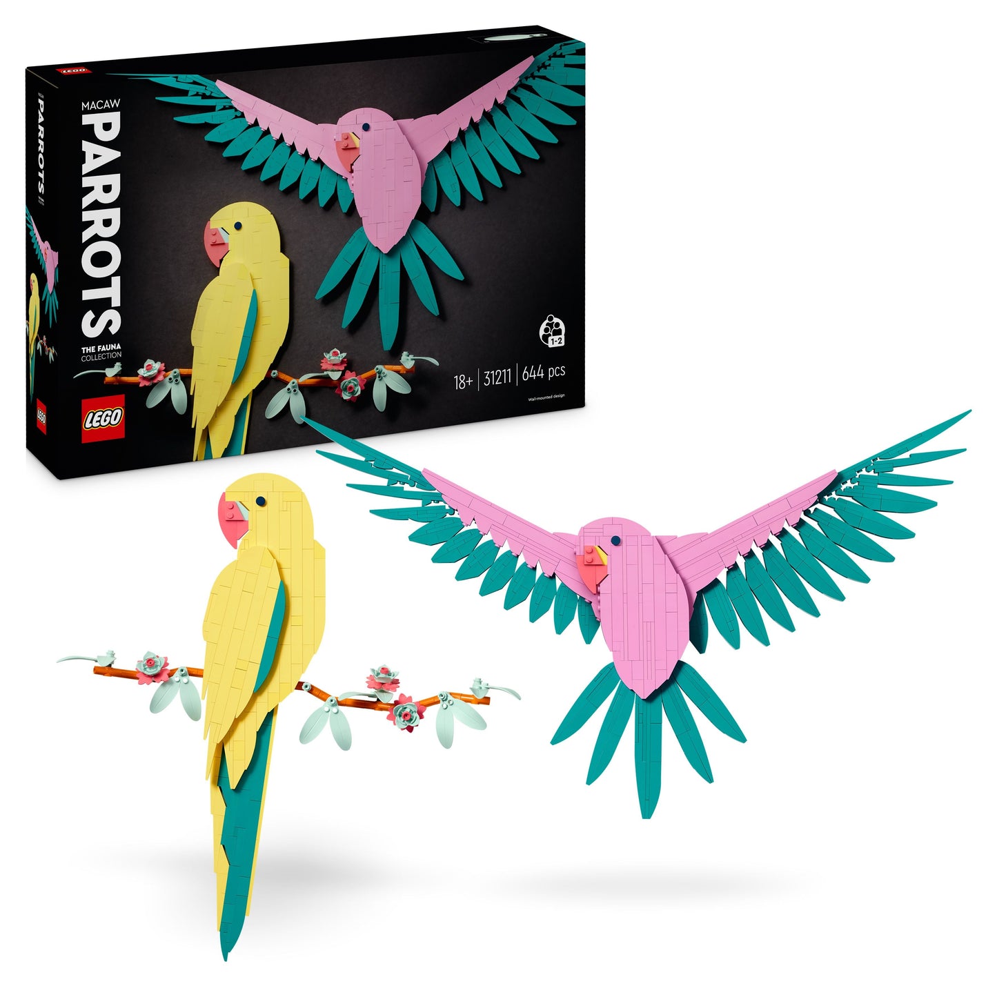 31211 The Fauna Collection – Macaw Parrots