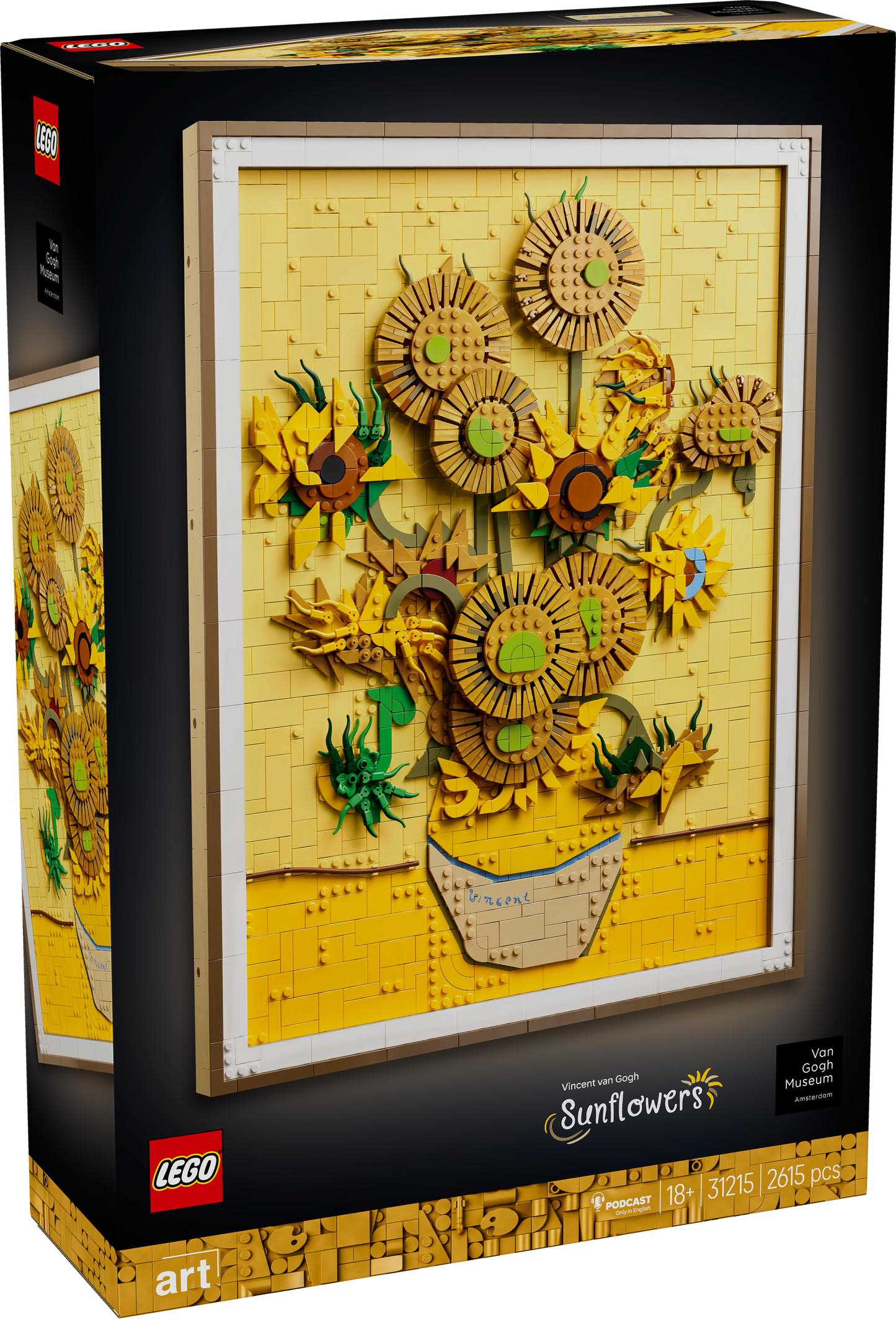 LEGO® Art 31215 Vincent van Gogh – Sonnenblumen