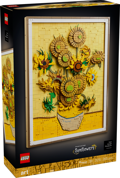 LEGO® Art 31215 Vincent van Gogh – Sonnenblumen
