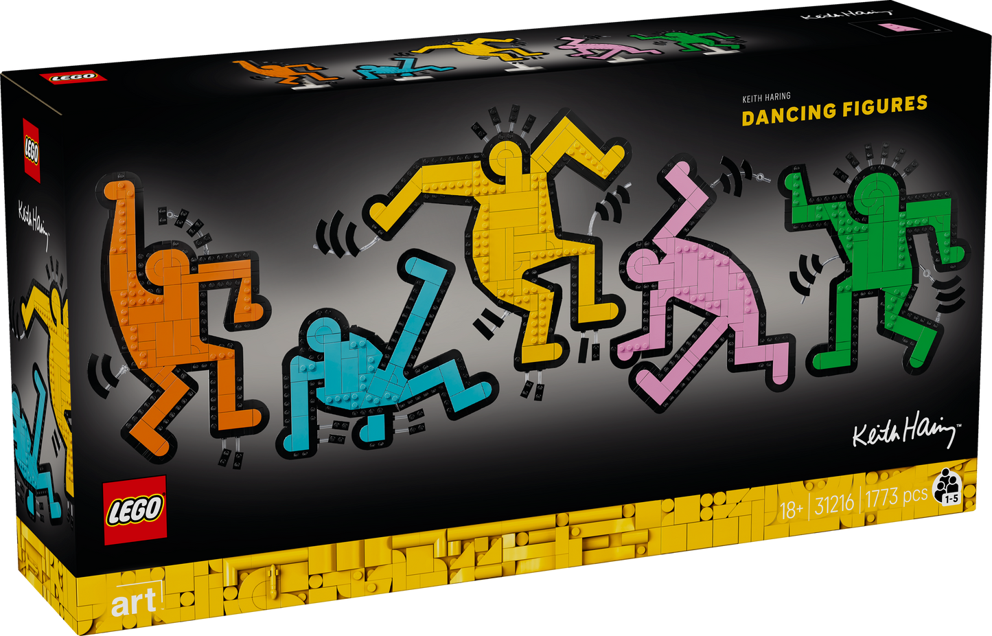 LEGO® Art 31216 Keith Haring – Tanzende Figuren