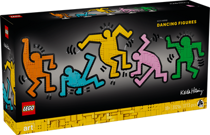 LEGO® Art 31216 Keith Haring – Tanzende Figuren