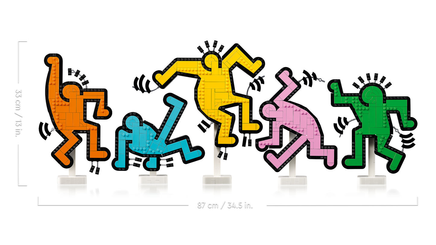LEGO® Art 31216 Keith Haring – Tanzende Figuren