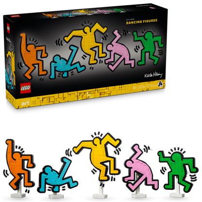 LEGO® Art 31216 Keith Haring – Tanzende Figuren
