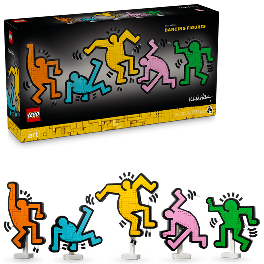LEGO® Art 31216 Keith Haring – Tanzende Figuren