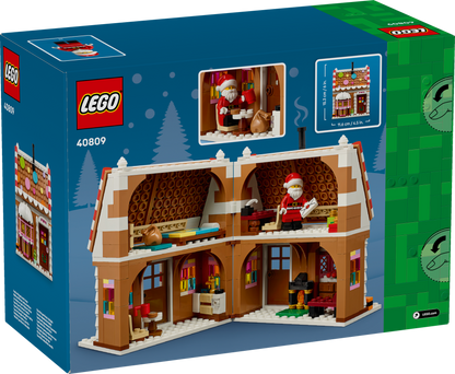 40809 Festive Gingerbread House