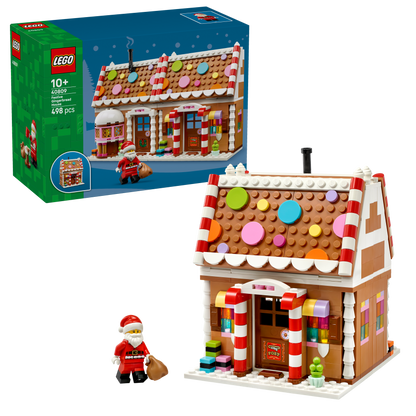 40809 Festive Gingerbread House