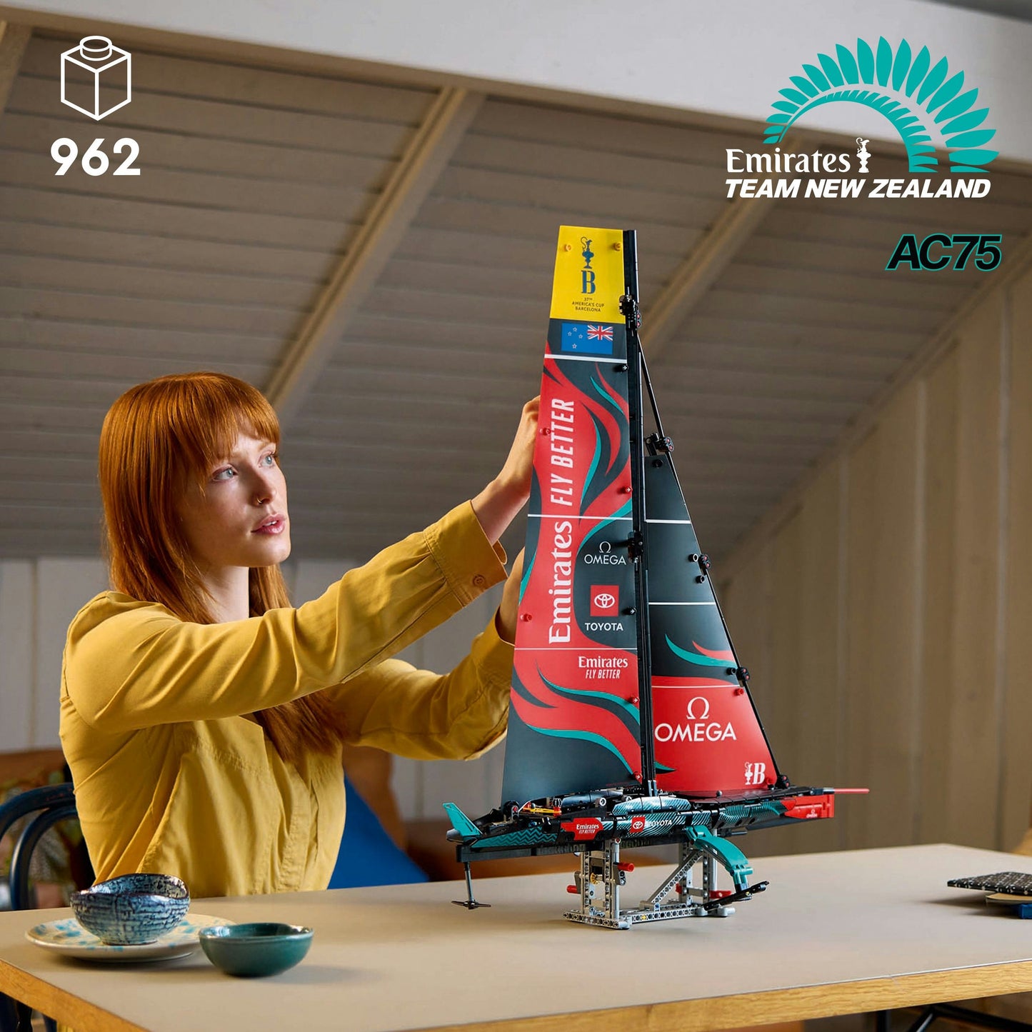 42174 Emirates Team New Zealand AC75 Yacht