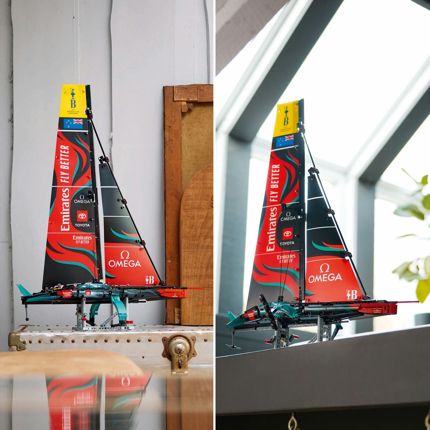 42174 Emirates Team New Zealand AC75 Yacht