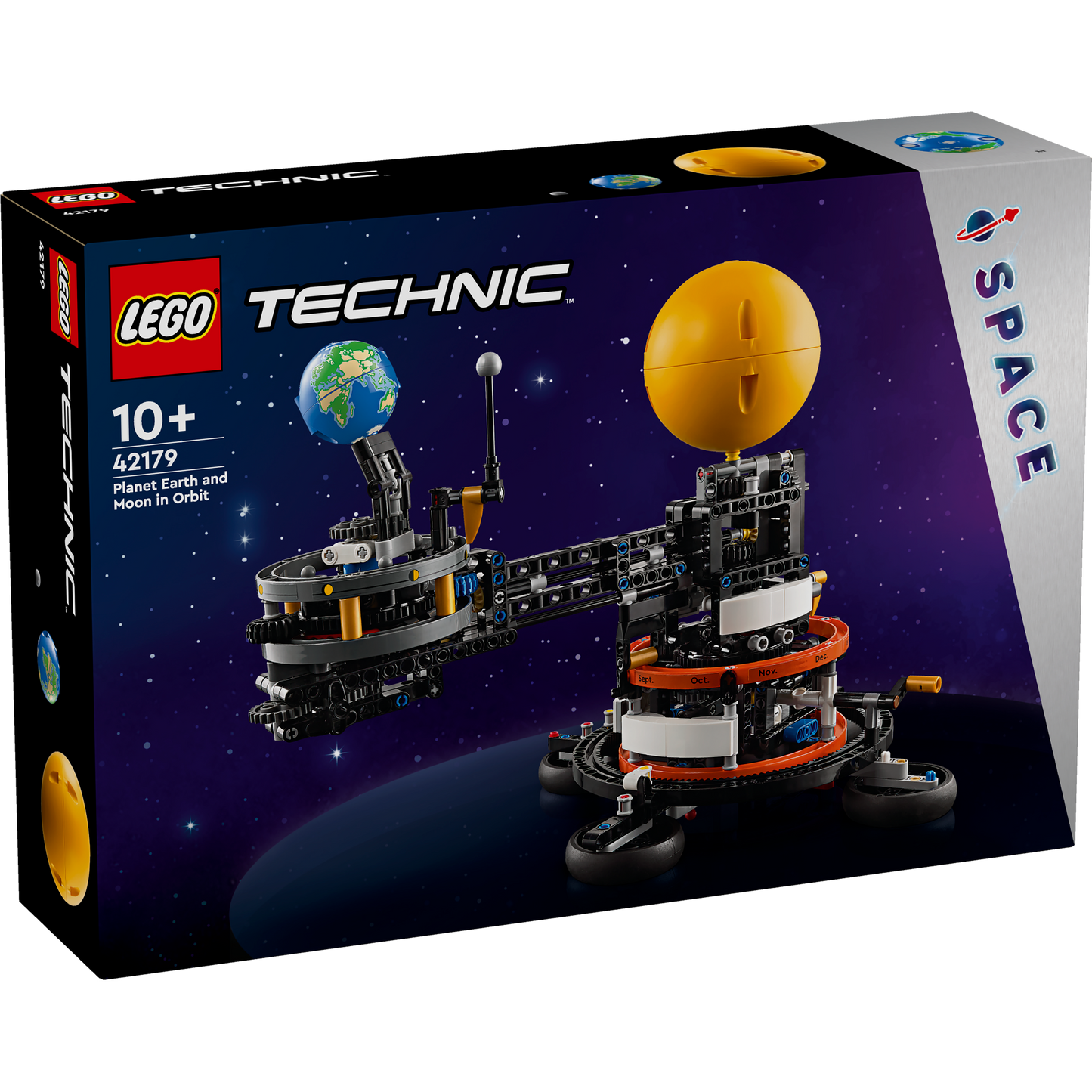 42179 Planet Earth and Moon in Orbit