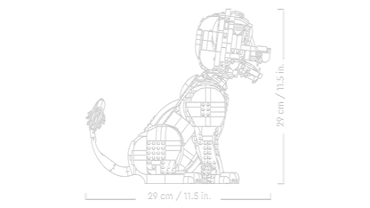 LEGO® Disney 43247 Simba, der junge König der Löwen
