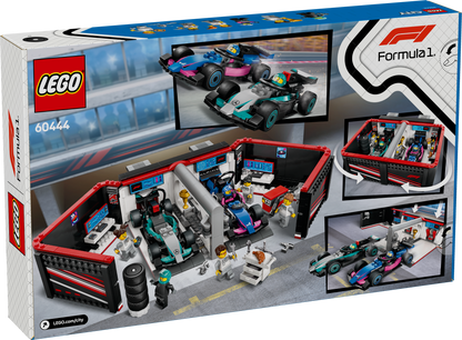 LEGO® City 60444 F1® Garage mit Mercedes-AMG & Alpine Rennautos