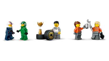 LEGO® City 60445 F1® Transporter mit RB20 & AMR24 F1® Rennautos