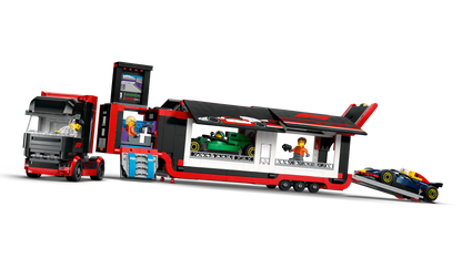LEGO® City 60445 F1® Transporter mit RB20 & AMR24 F1® Rennautos