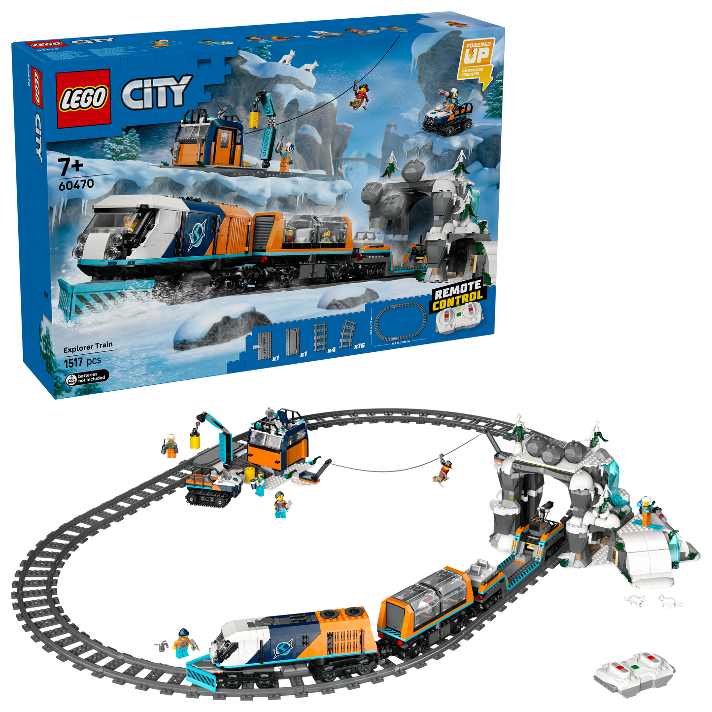LEGO® City 60470 Arktis-Polarexpress