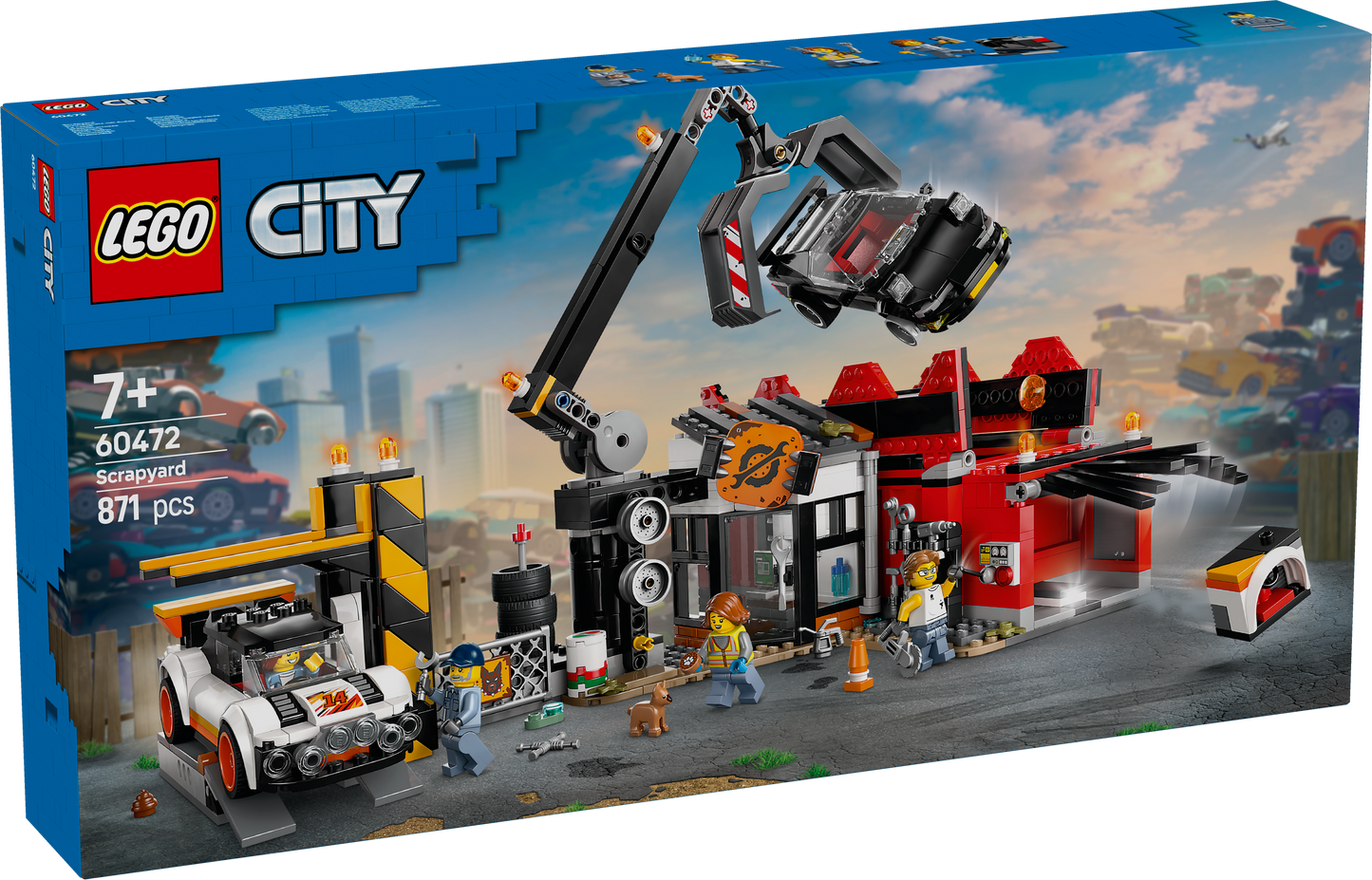 LEGO® City 60472 Schrottplatz mit Autos