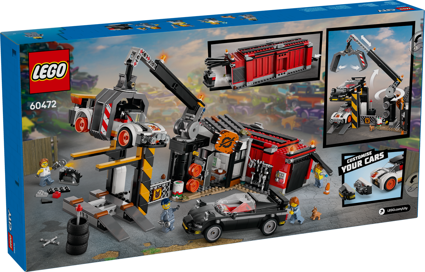 LEGO® City 60472 Schrottplatz mit Autos