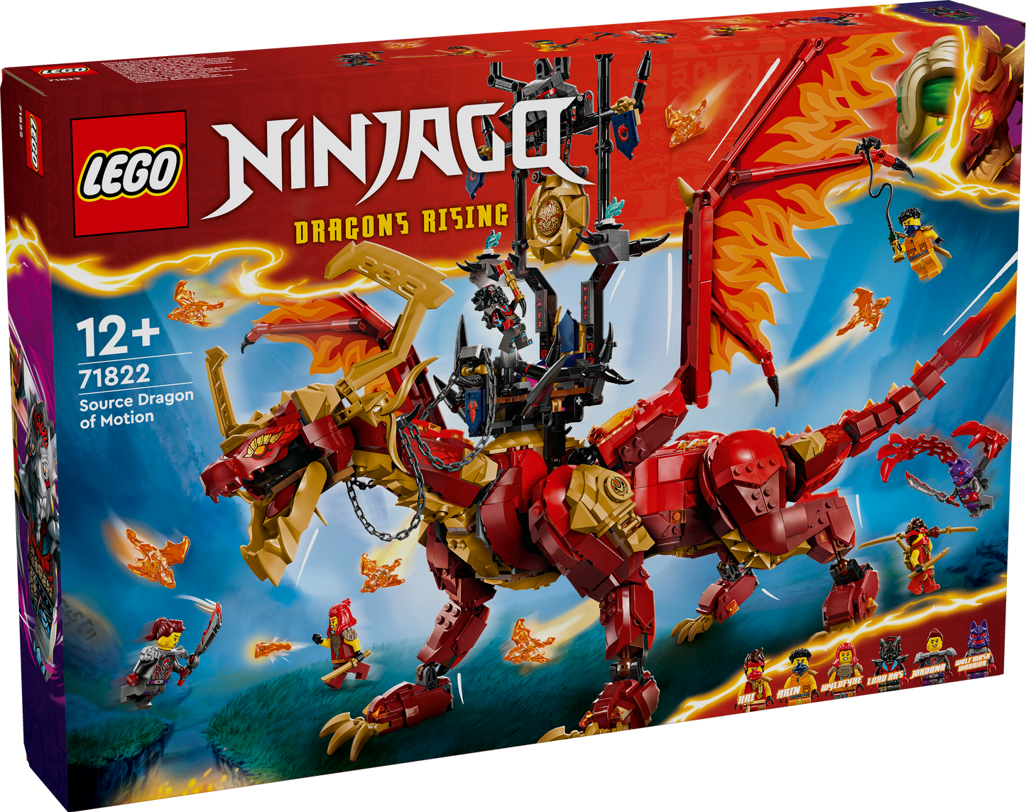 LEGO® Ninjago 71822 Quelldrache der Bewegung