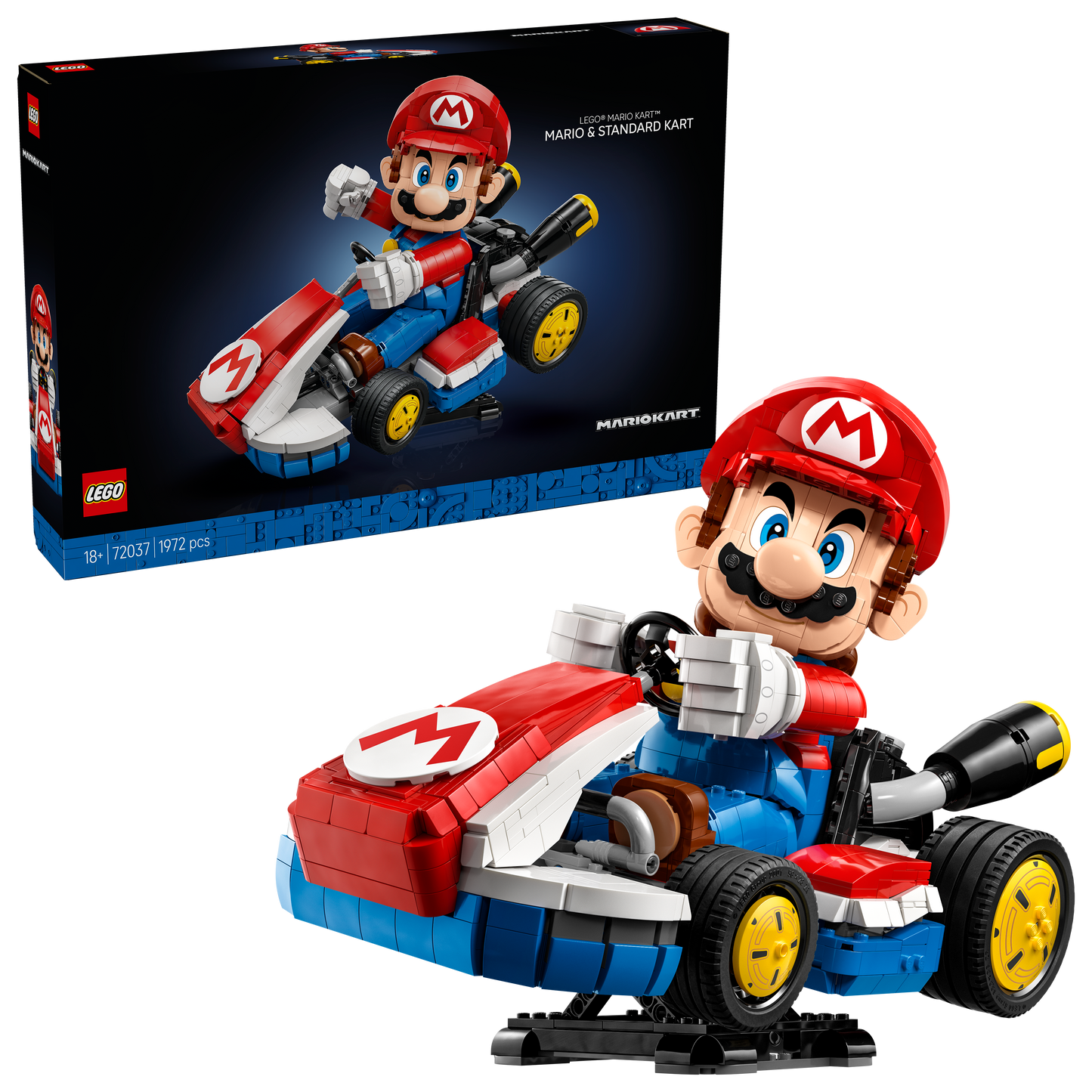72037 Mario Kart - Mario and Standard Kart
