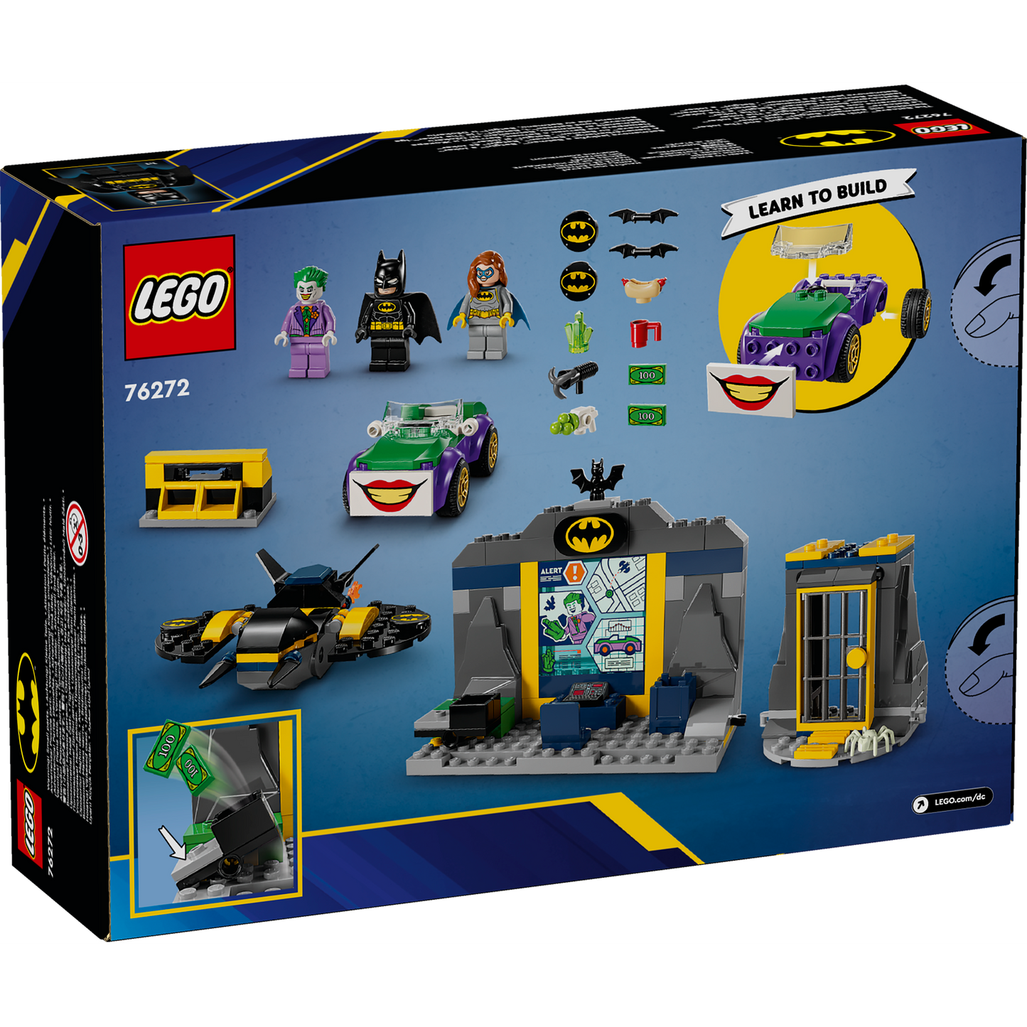 76272 The Batcave™ with Batman™, Batgirl™ and The Joker™