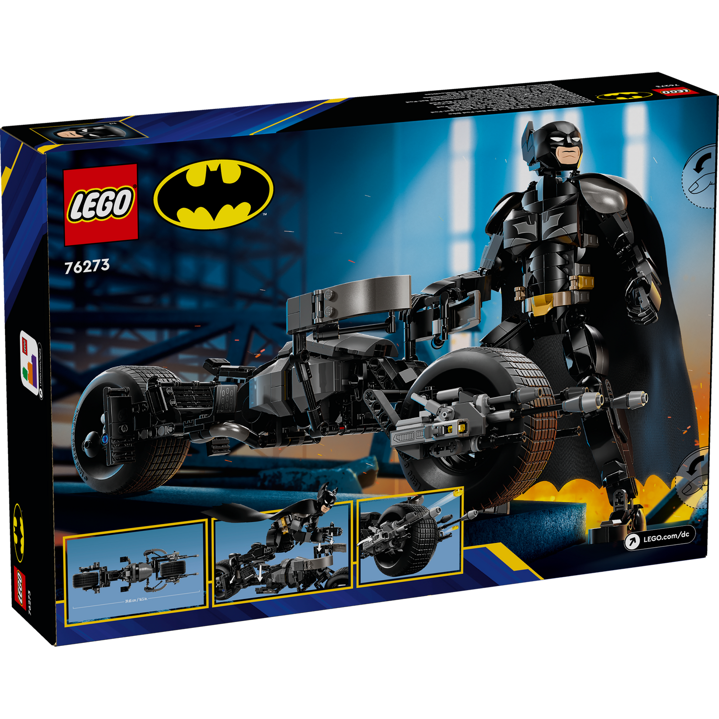 76273 Batman™ Construction Figure and the Bat-Pod Bike