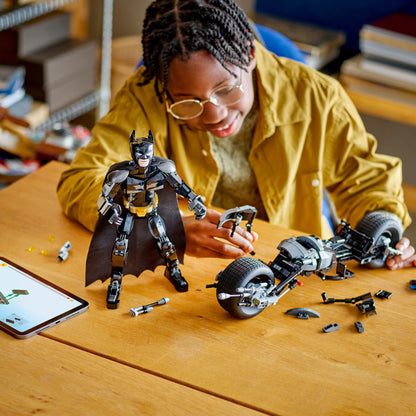 76273 Batman™ Construction Figure and the Bat-Pod Bike