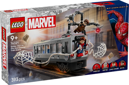 76321 Spider-Man Vs. Doc Ock Subway Train Scene