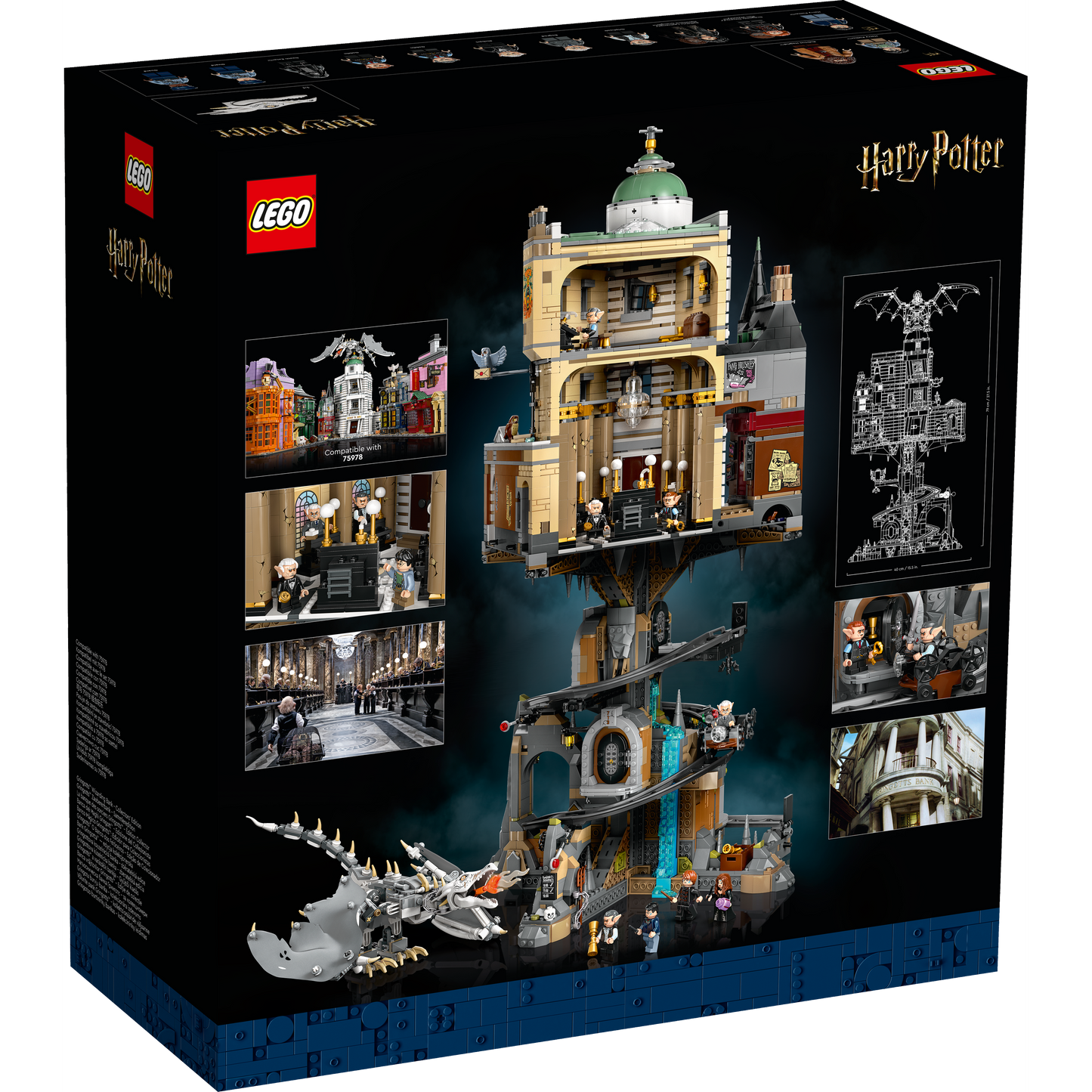 76417 Gringotts™ Wizarding Bank – Collectors' Edition