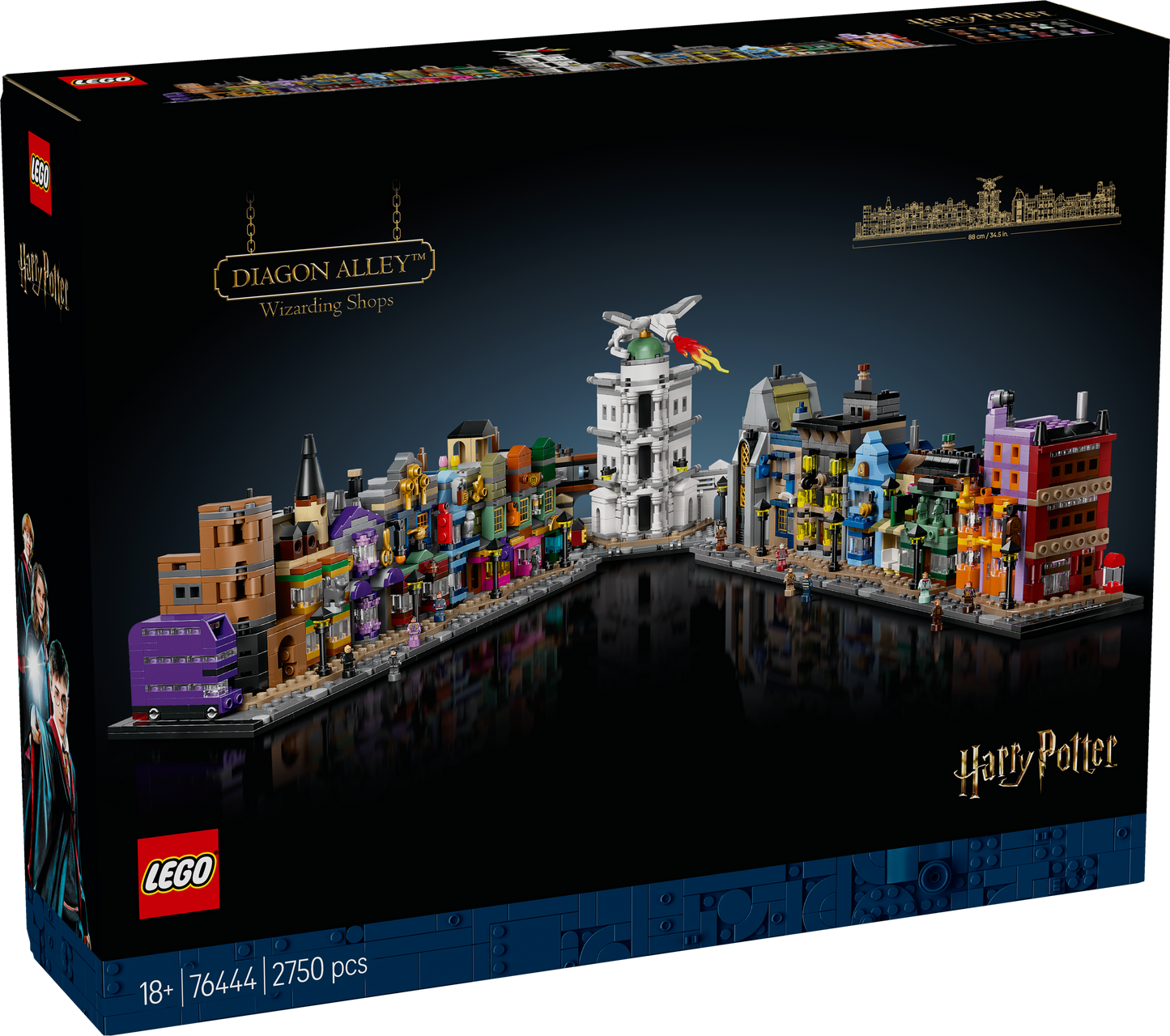 LEGO® Harry Potter 76444 Die Zauberläden der Winkelgasse™
